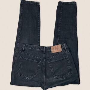 Vintage 90s Calvin Klein Black Jeans Short Petite -‎ Size 28 x 27.5